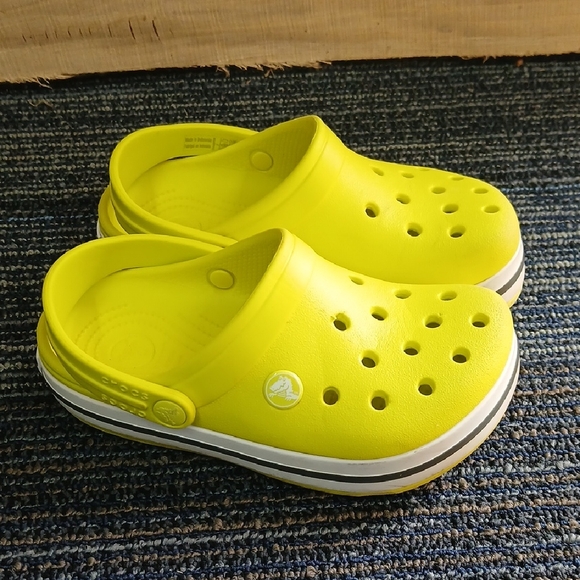 CROCS Other - CROCS Kids Bright Yellow Water Shoes
